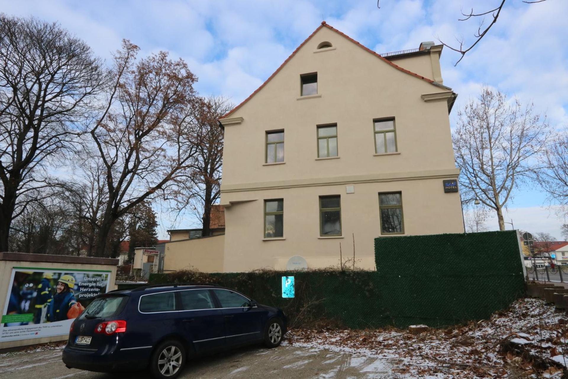 Hotel Am Fluss Saale Weißenfels Zewnętrze zdjęcie