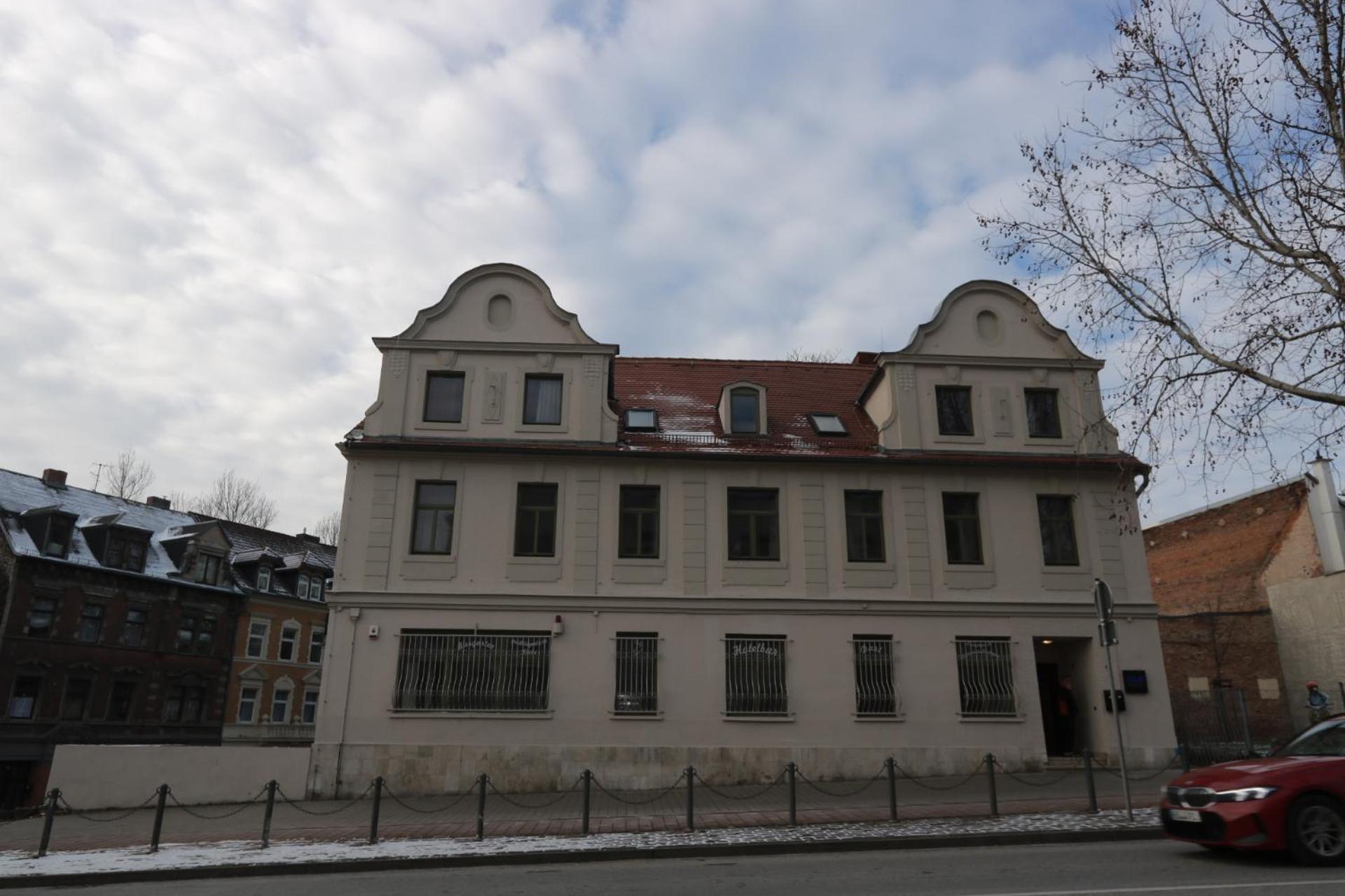 Hotel Am Fluss Saale Weißenfels Zewnętrze zdjęcie